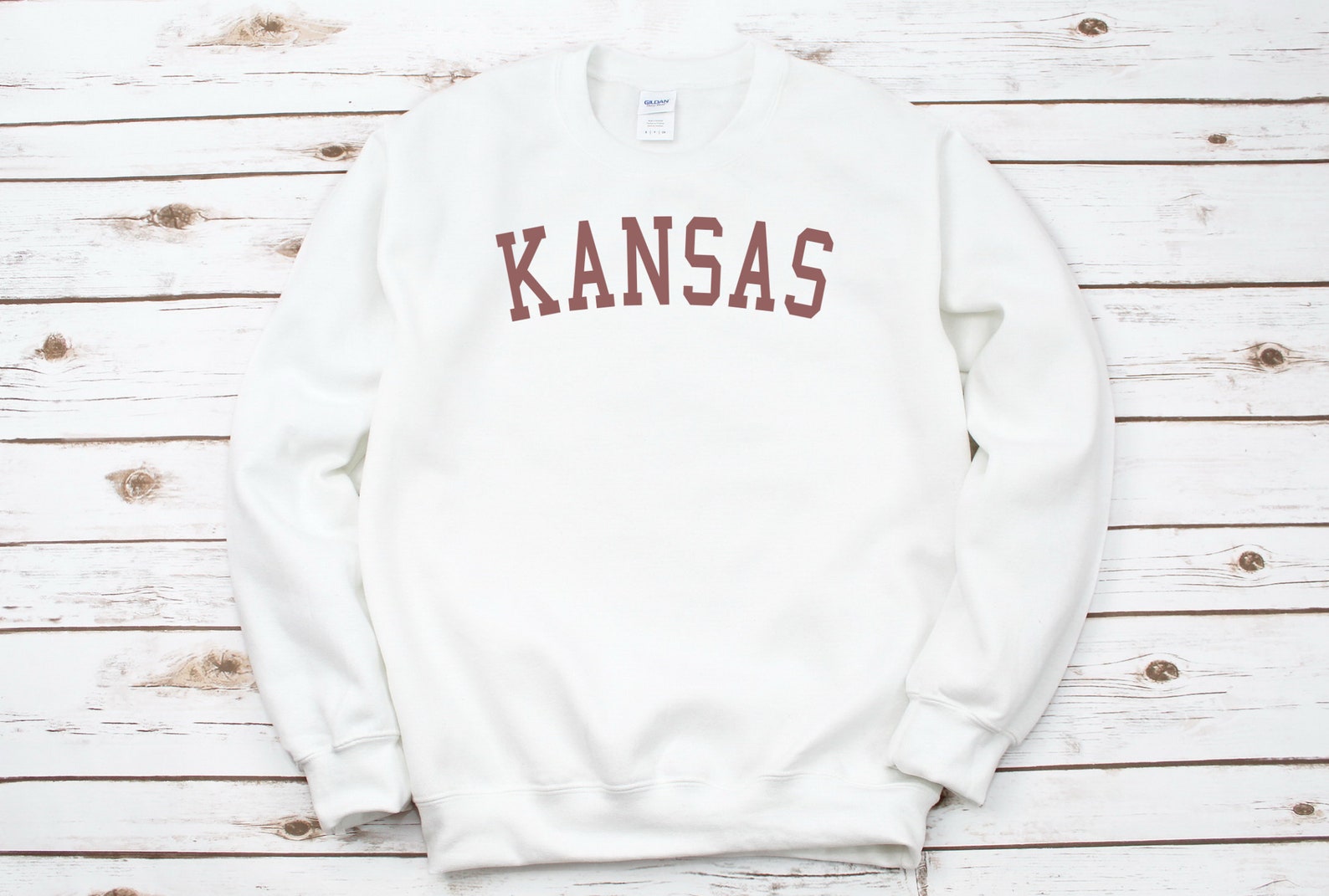 kansas crew neck sweatshirt