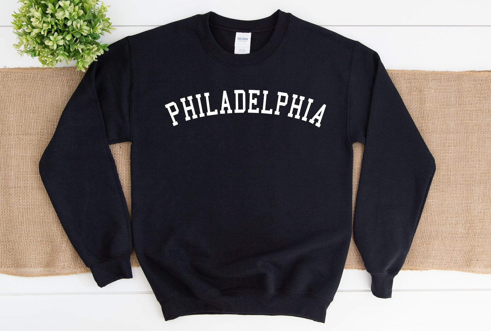 Philadelphia Sweatshirt Philadelphia Crewneck Sweatshirt Etsy