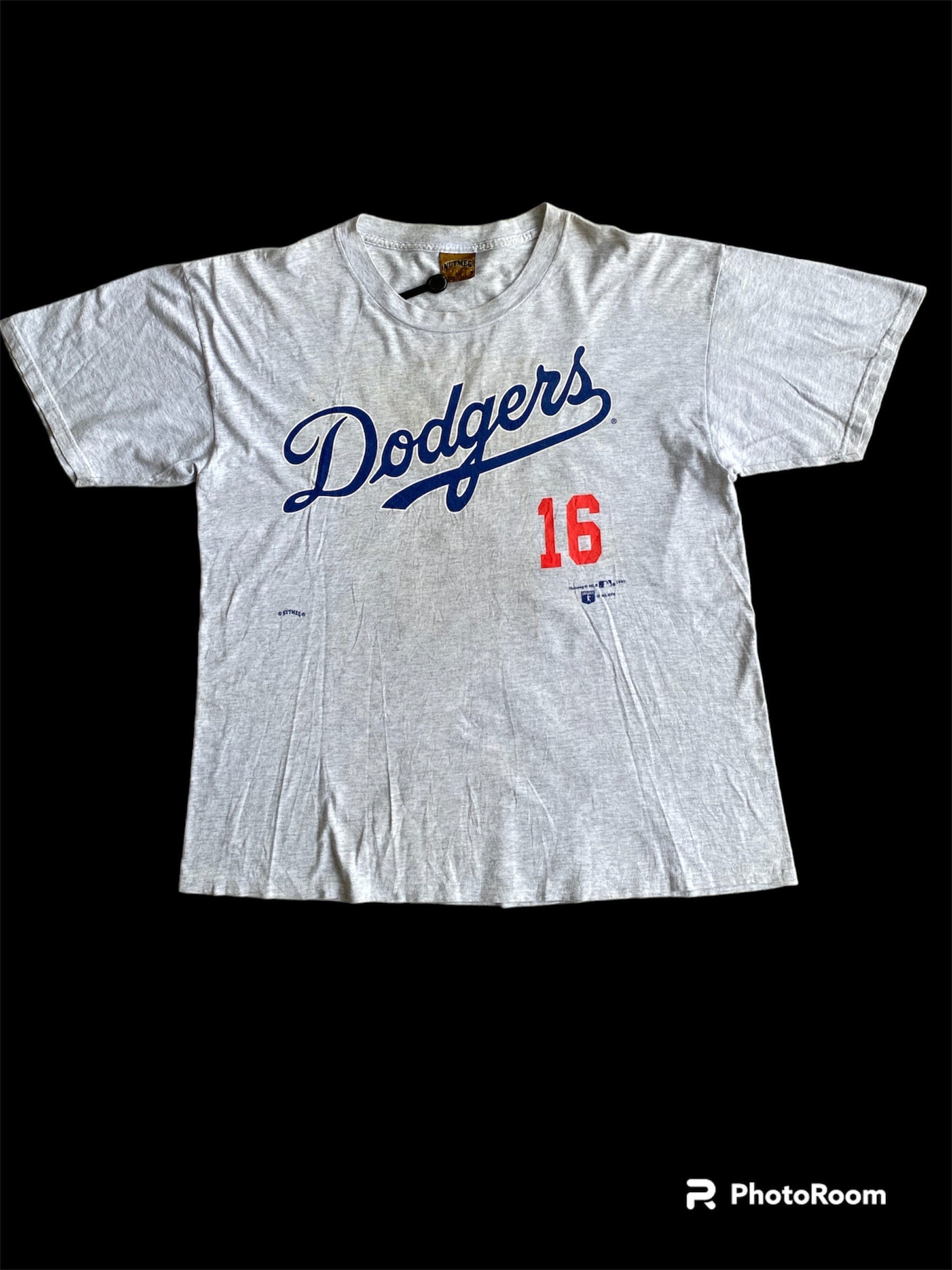 Vintage MLB (Nutmeg) - New York Giants (Mets) Single Stitch T-Shirt 1991 Large