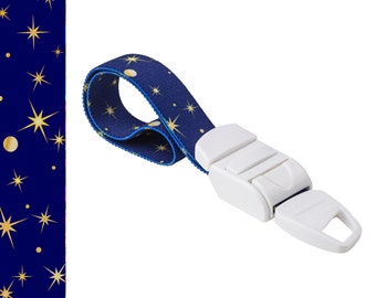 Rolseley Medical Tourniquet Navy with Night Sky Stars Pattern with ABS Plastic Buckle Latex Free for Doctors, Nurses and Paramedics