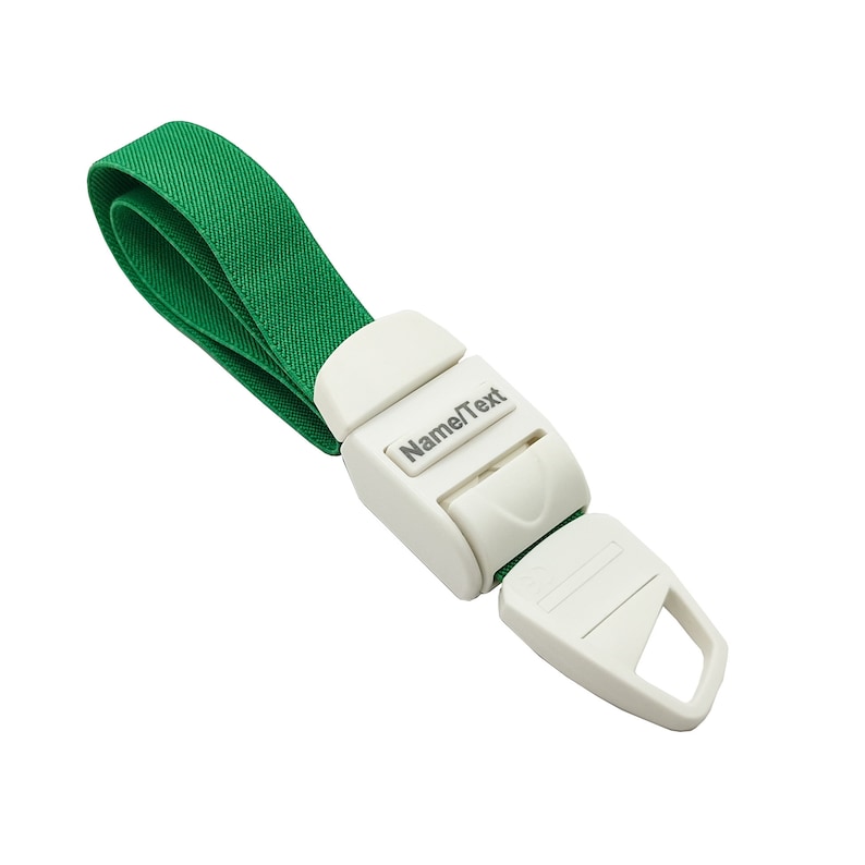 ROLSELEY Benutzerdefinierte Schnalle Personalisiertes Quick and SlowRelease Tourniquet für Krankenschwestern Geschenkidee für Krankenschwestern 10 Farben zur Auswahl Green