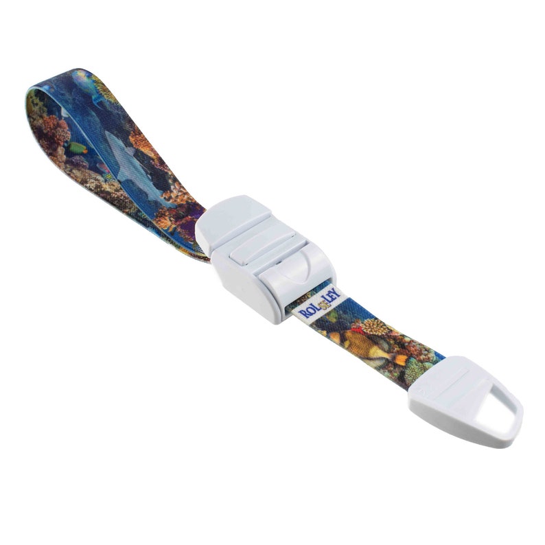 Rolseley Medical Tourniquet with CORAL REEF / Sea Fish Pattern with ABS Plastic Buckle Latex Free for Doctors, Nurses and Paramedics image 3