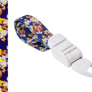 Rolseley Medical Tourniquet Blue with Ladybirds Floral Pattern with ABS Plastic Buckle Latex Free for Doctors, Nurses and Paramedics