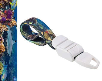 Rolseley Medical Tourniquet with CORAL REEF / Sea Fish Pattern with ABS Plastic Buckle Latex Free for Doctors, Nurses and Paramedics