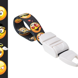 Rolseley Medical Tourniquet with EMOJI Pattern with ABS Plastic Buckle Latex Free for Doctors, Nurses and Paramedics