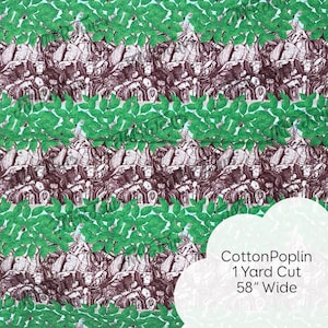 Tree of Life Fabric | IN STOCK! | Medium Scale Custom Print Fabric 1 YD