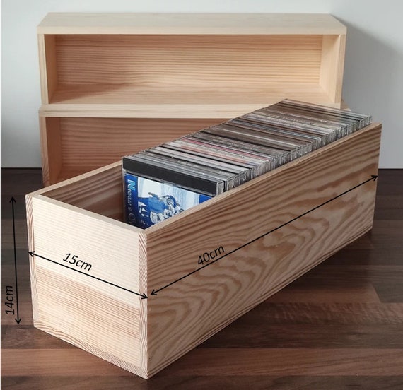 Quality Eco Crate Natural Wood Storage Units Scandinavian Style Wooden Box Pine WOOD Memory Bearer Toy Box Organizer CD DVD Cutlery Etsy UK