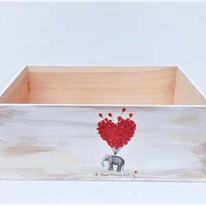 Handmade wooden crate. Base material- clean pine wood box