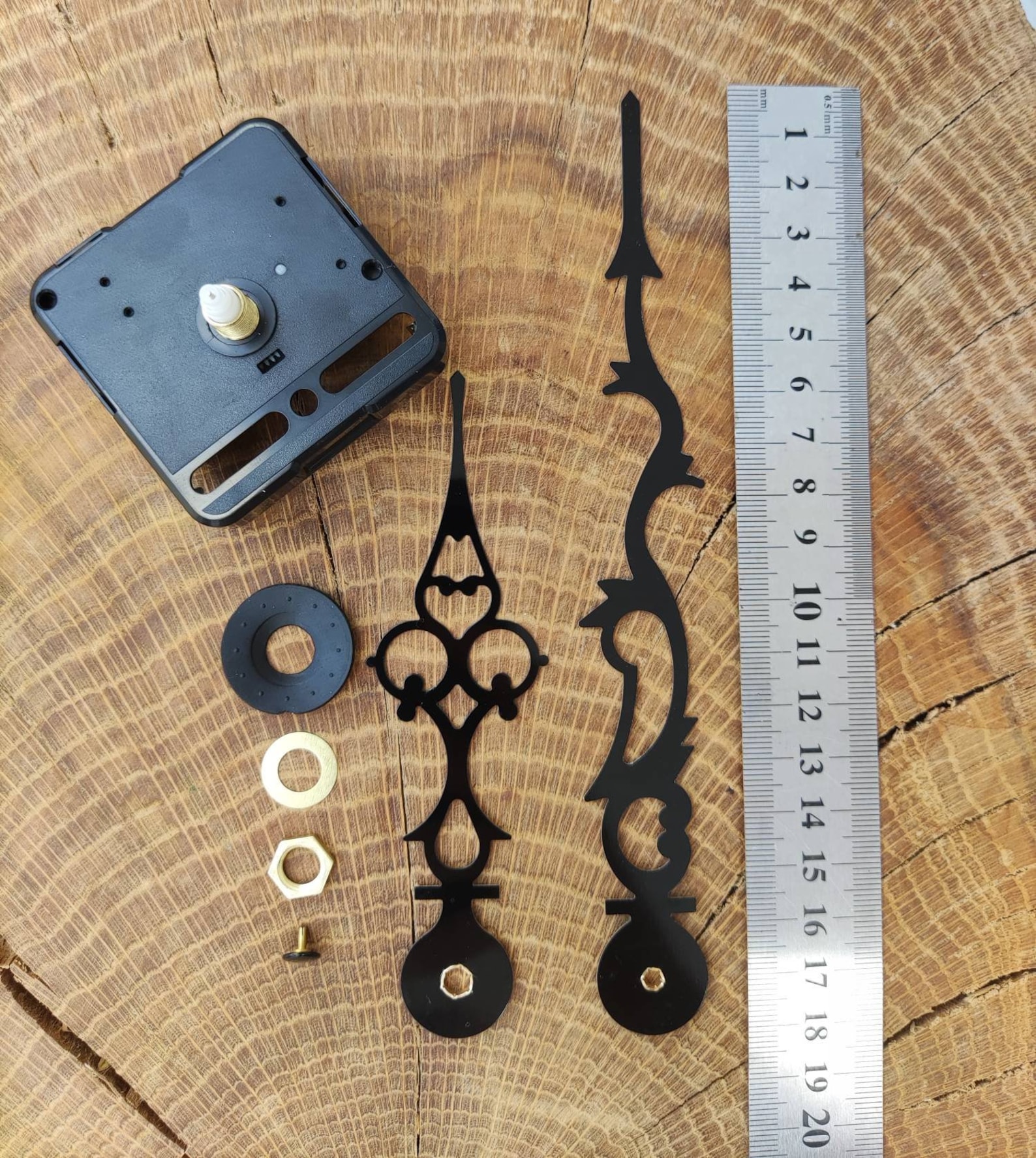 Quality Silent Quartz DIY clock mechanism movement Kit LARGE Etsy