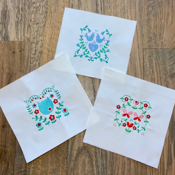 Folk Art Quilts Etsy