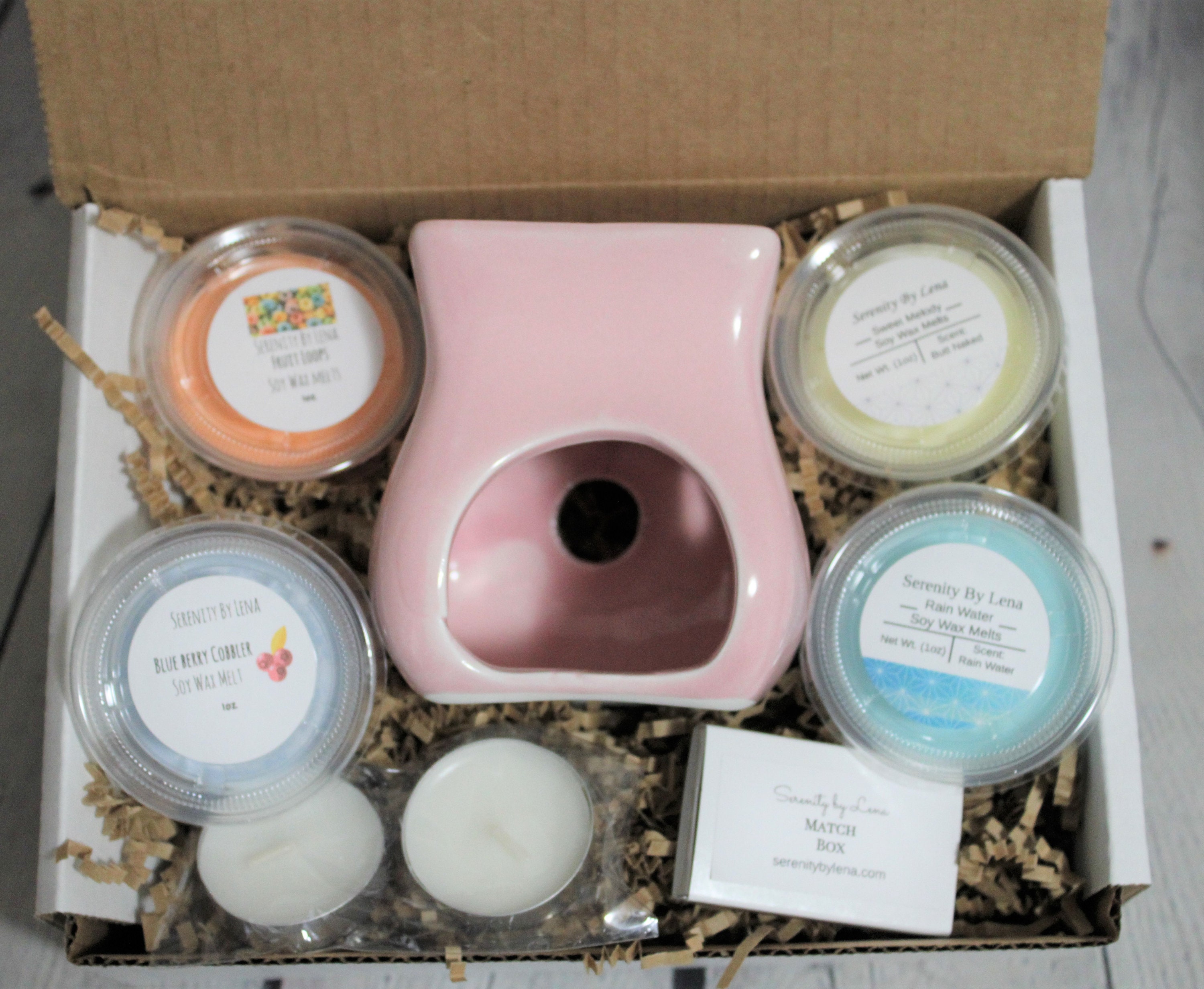 Wax warmer gift set with a choice of 4 scents 2 tealights Etsy