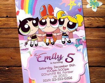 Powerpuff Girls Birthday Etsy