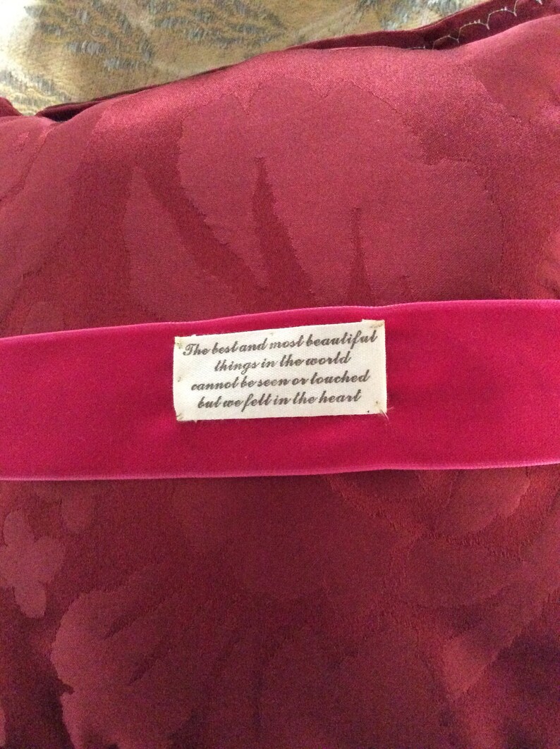 Beautiful Silk wedding Ring bearer pillow made from Silk Damask