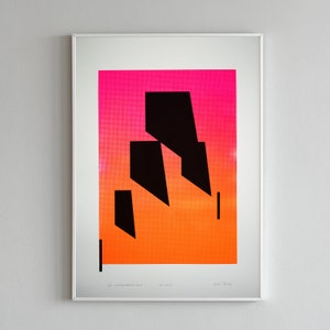 DIVISIONS / TRANSFORMATIONS 2. Screen print / serigraphy.