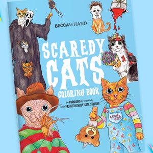 Jelly Cat Coloring Book - Etsy UK