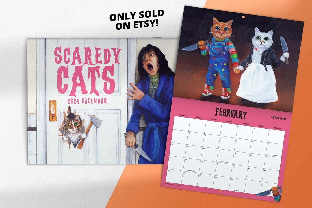 Scaredy cats | Poster