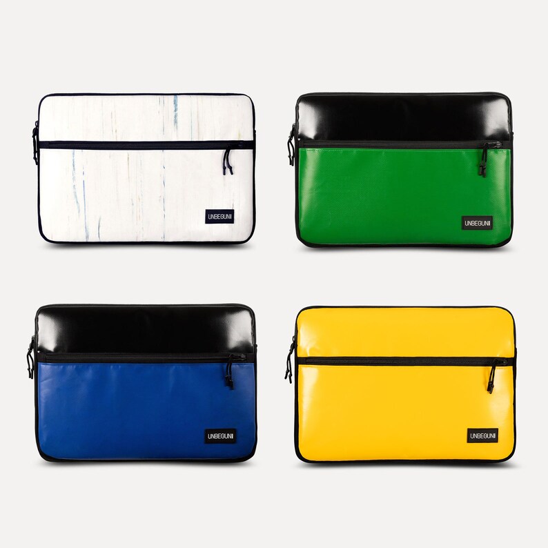 Recycle Laptop Case from Upcycled Fabric Eco Laptop Sleeve Etsy