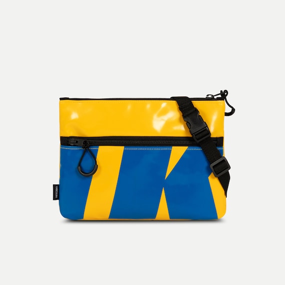 Vera Bradley MINI HIPSTER CROSSBODY Purse Bag RIVIERA BLUE French Country  Yellow | eBay