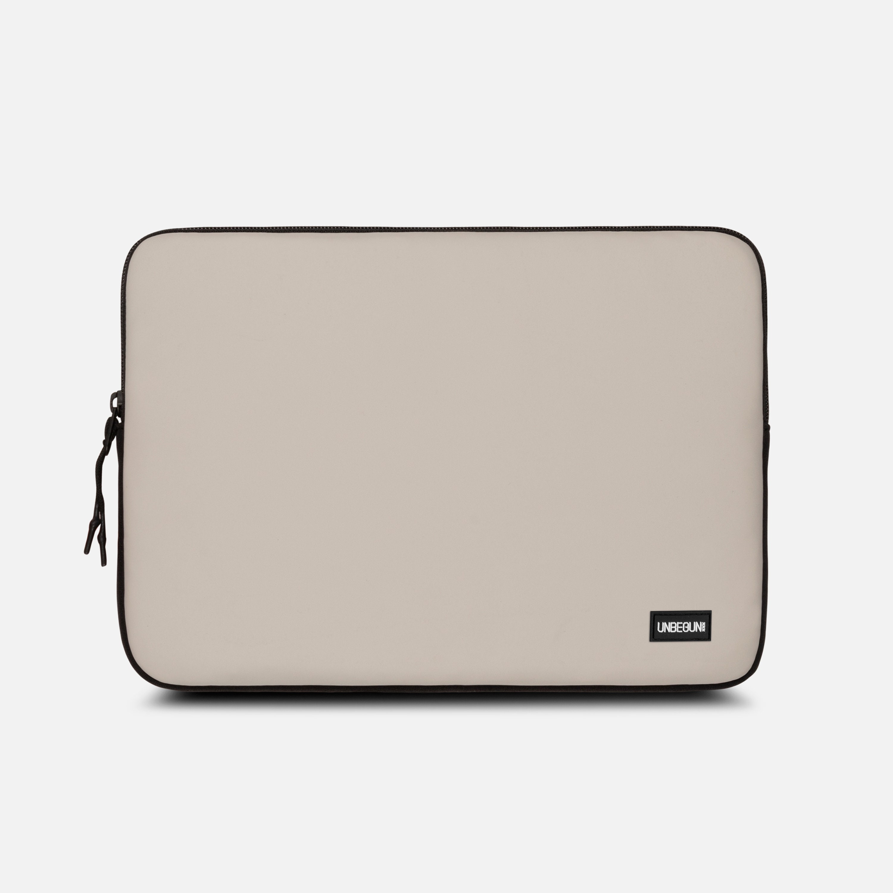 Coque MacBook Air 13 pouces en tissu recyclé éco, Housse beige