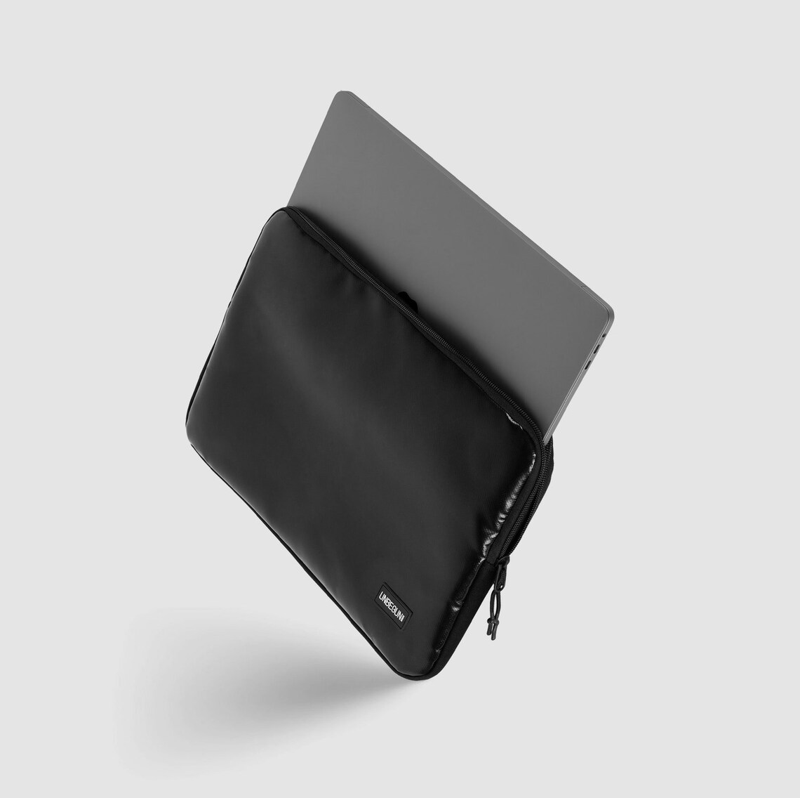 Macbook Pro 13 Case From Upcycled Fabric sustainable Black Etsy