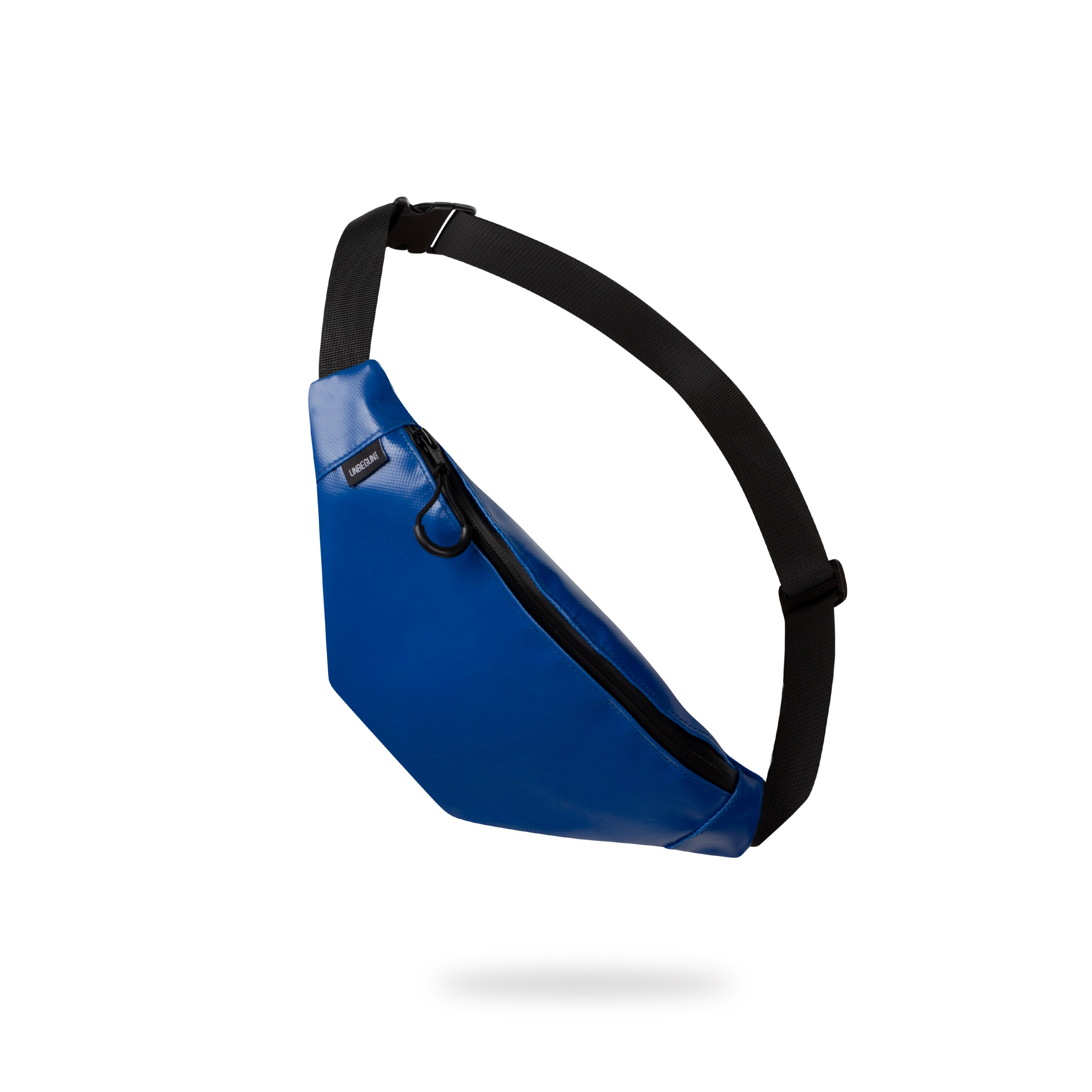 Blue Fanny Pack From Upcycled Fabric Vegan Hip Bag or Bum Bag Small Crossbody Bags for Women and Men Eco Waist Bag and Belt Bag fashion Etsy Ireland