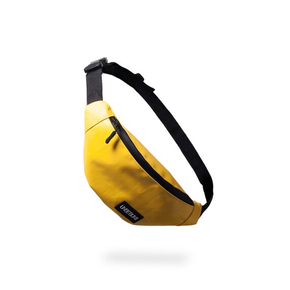 yellow waist bag
