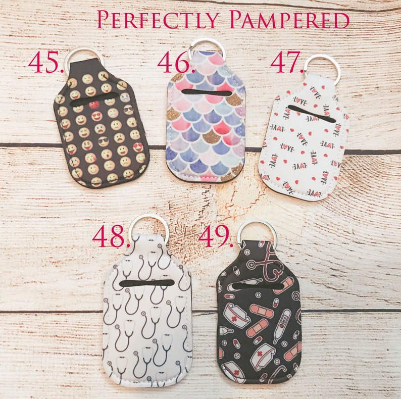 Hand Sanitizer Holder Etsy
