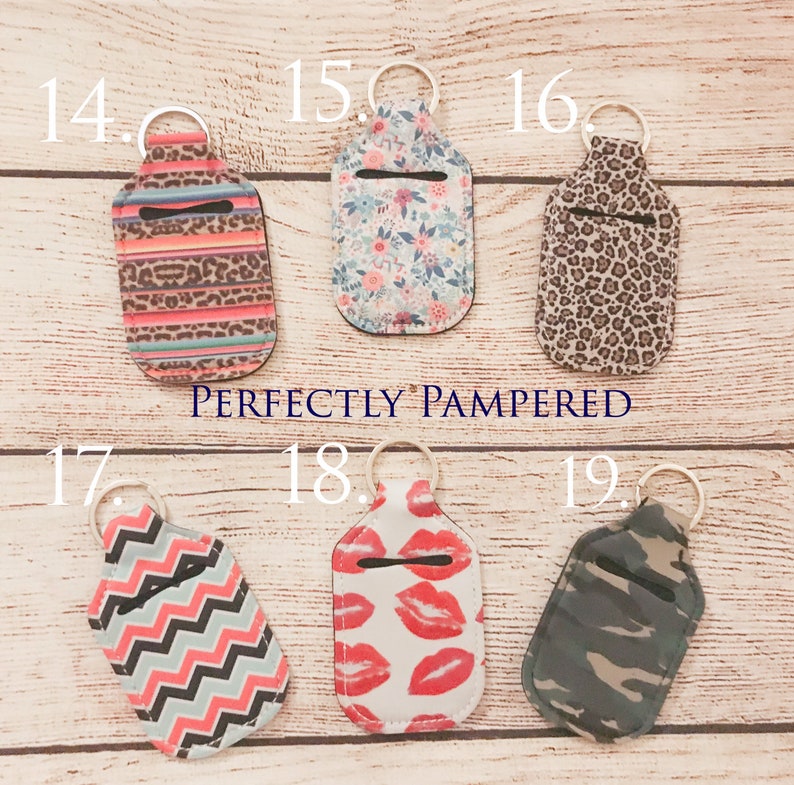 Hand Sanitizer Holder Etsy