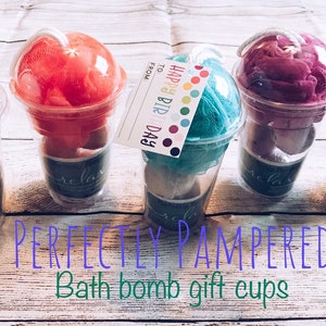 Bath bomb gift set