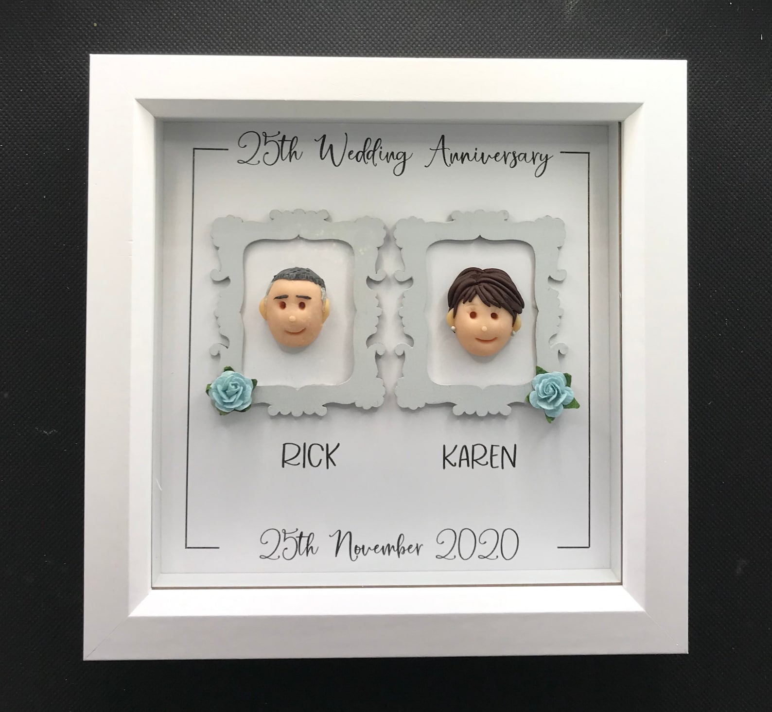 Anniversary Gift Frame Etsy