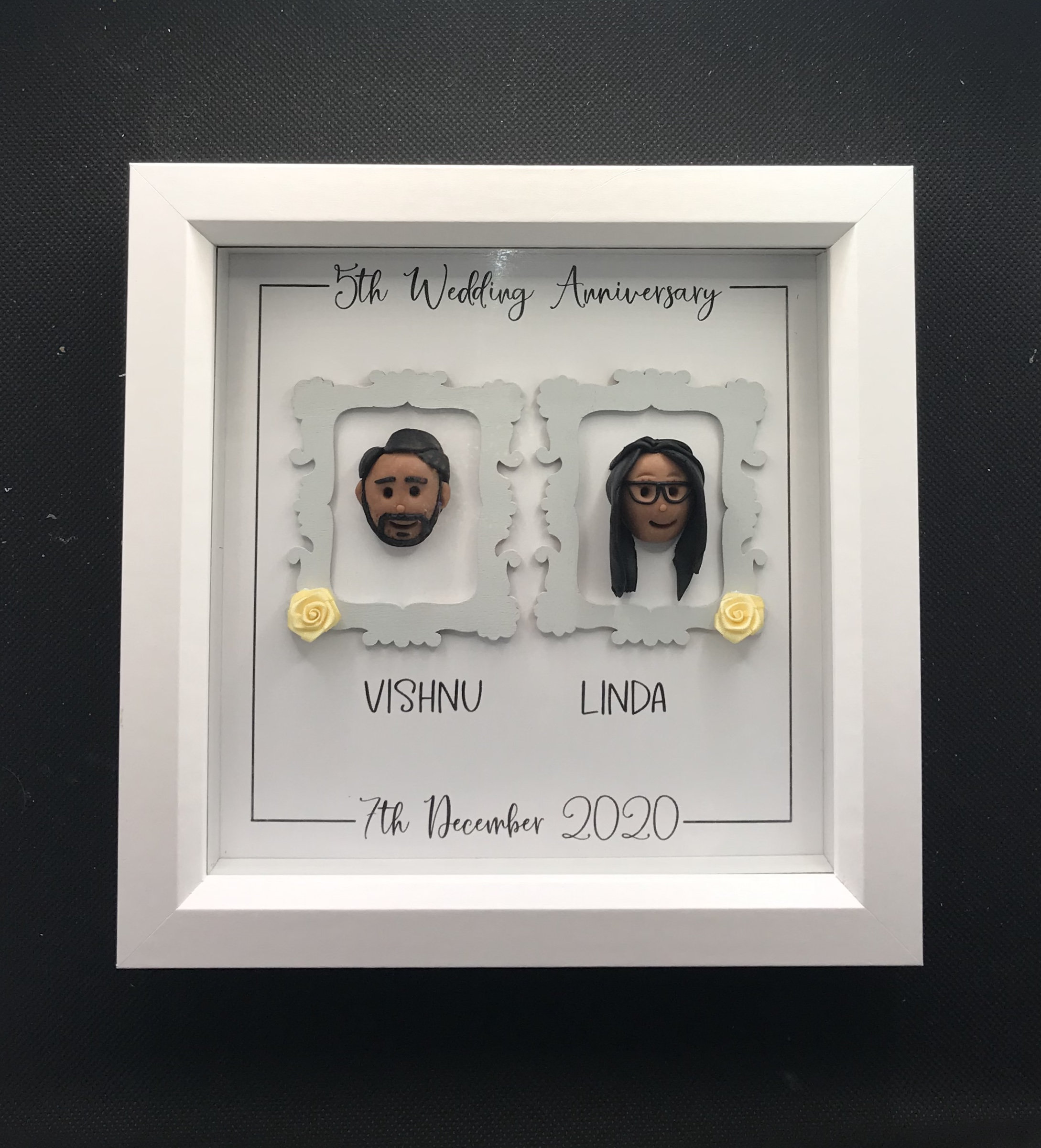 Anniversary Gift Frame Etsy UK