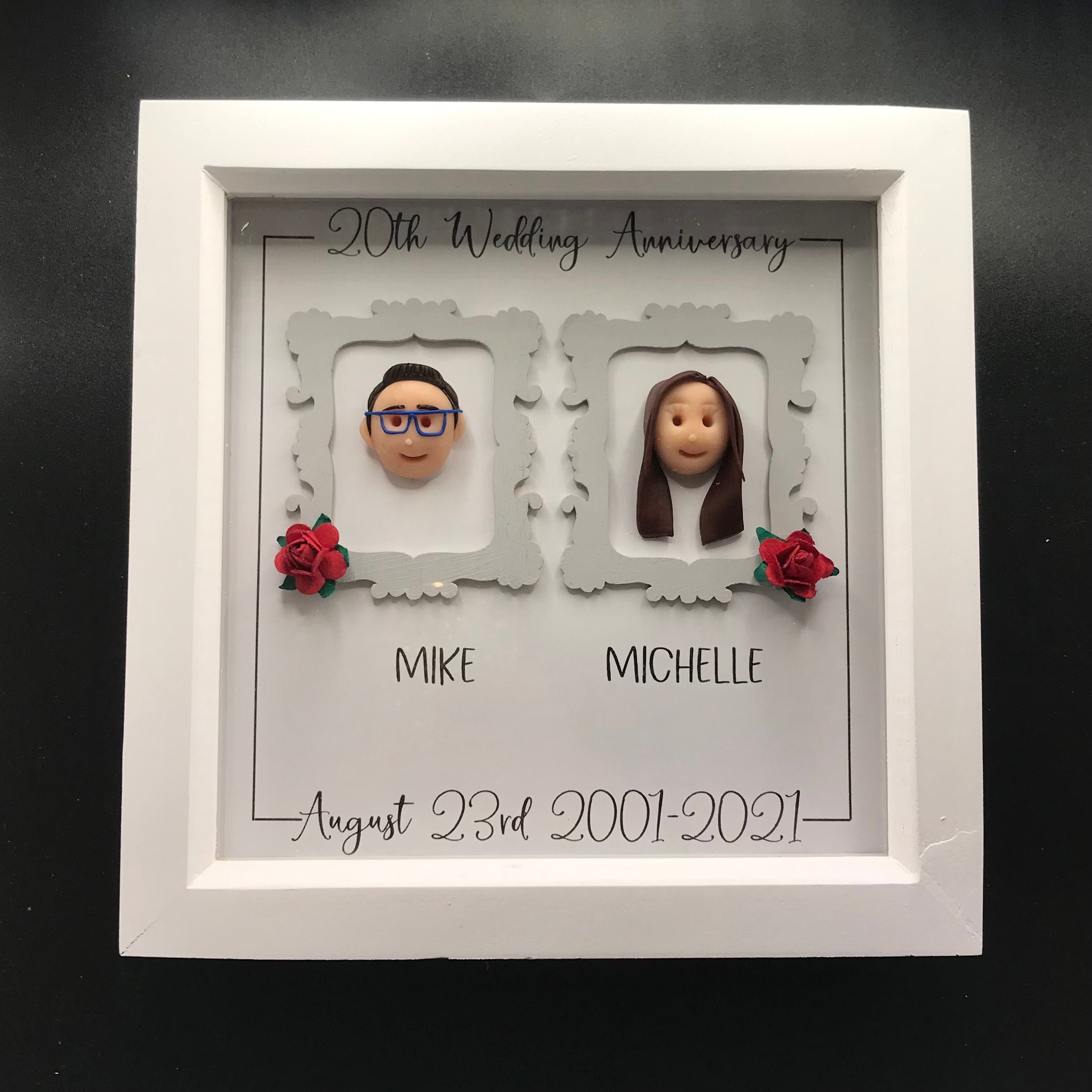Anniversary Gift Frame Etsy UK