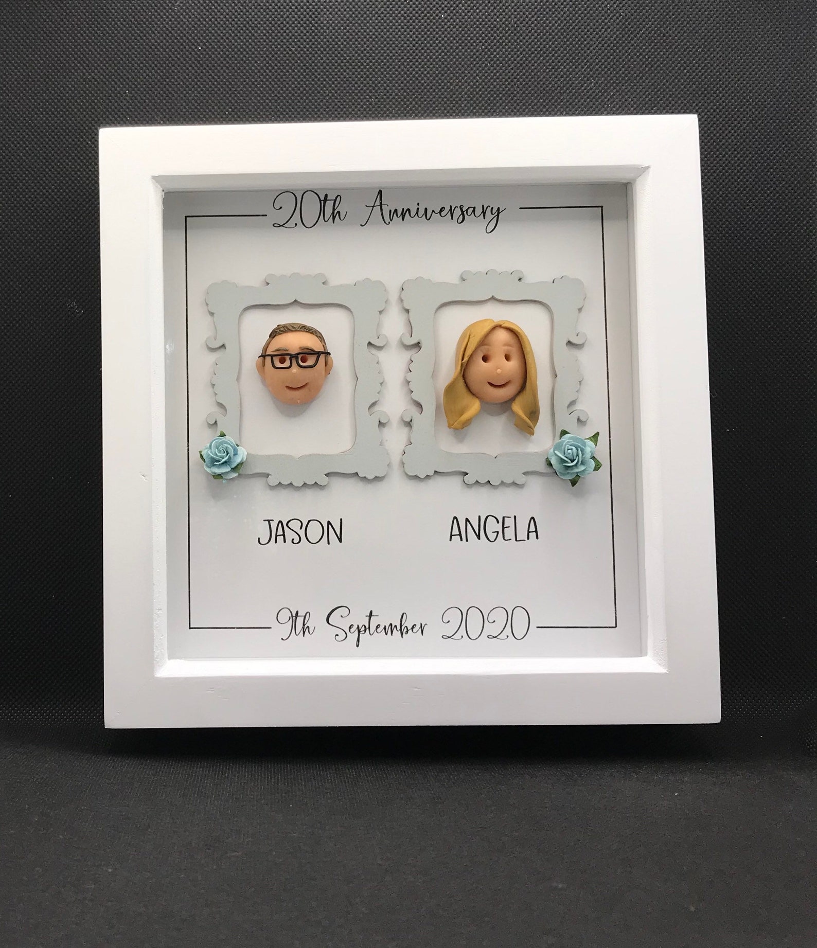 Anniversary Gift Frame Etsy