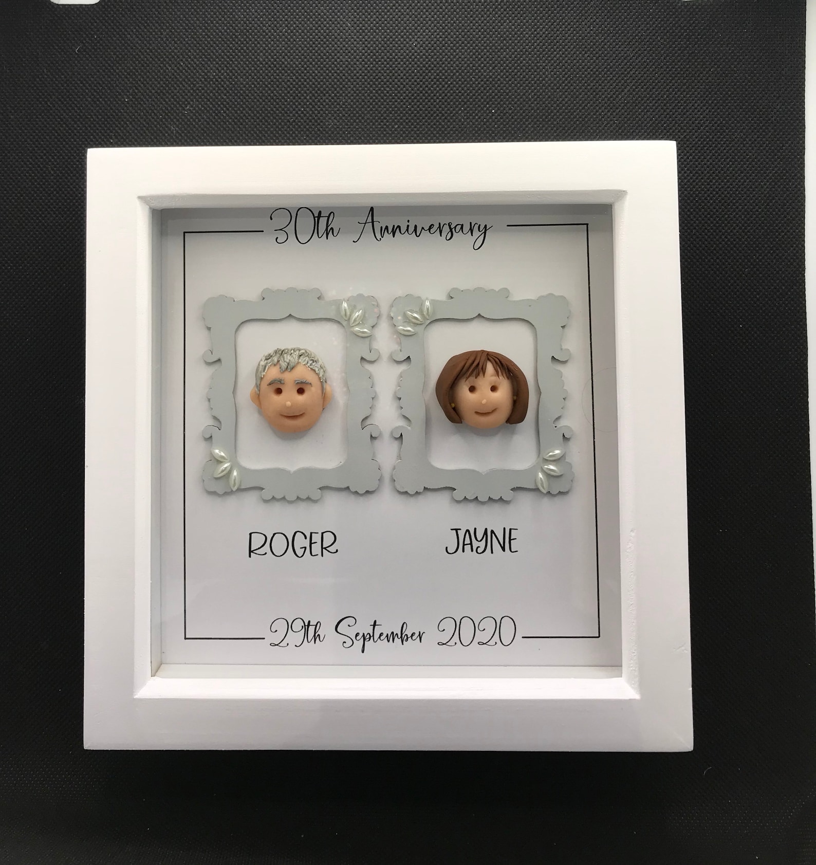 Anniversary Gift Frame Etsy