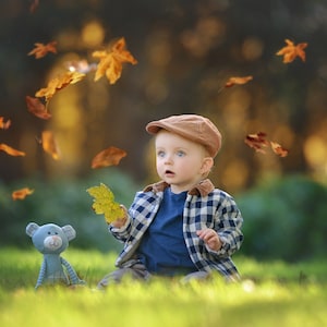 Autumn/Fall Digital Backdrop, Beautiful Bokeh Outdoor Digital backdrop, perfect for Sitter, Newborn, Pet, Child Photography Composites.