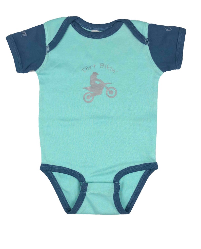 Dirt Bike Baby Onesie ® Baby Onesie ® Baby Shower Gift Dirt Etsy