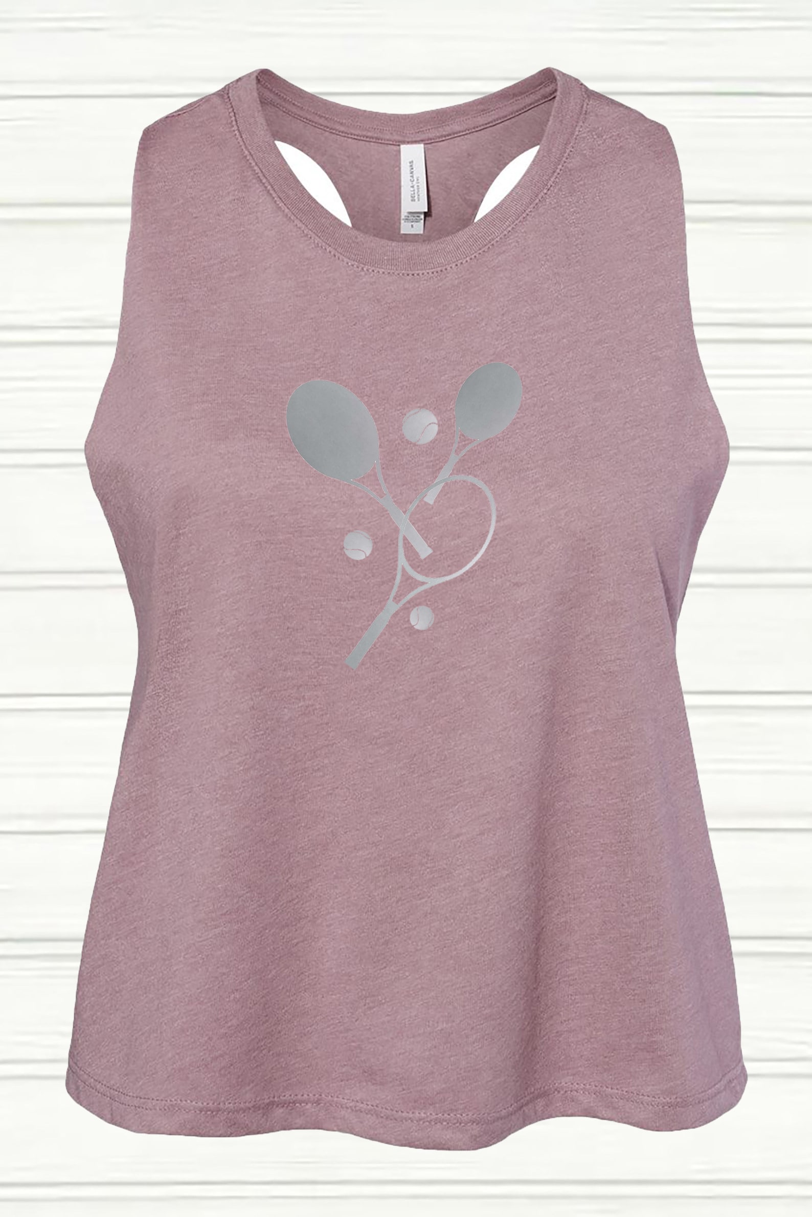 Tennis ribbed tshirt main image 1