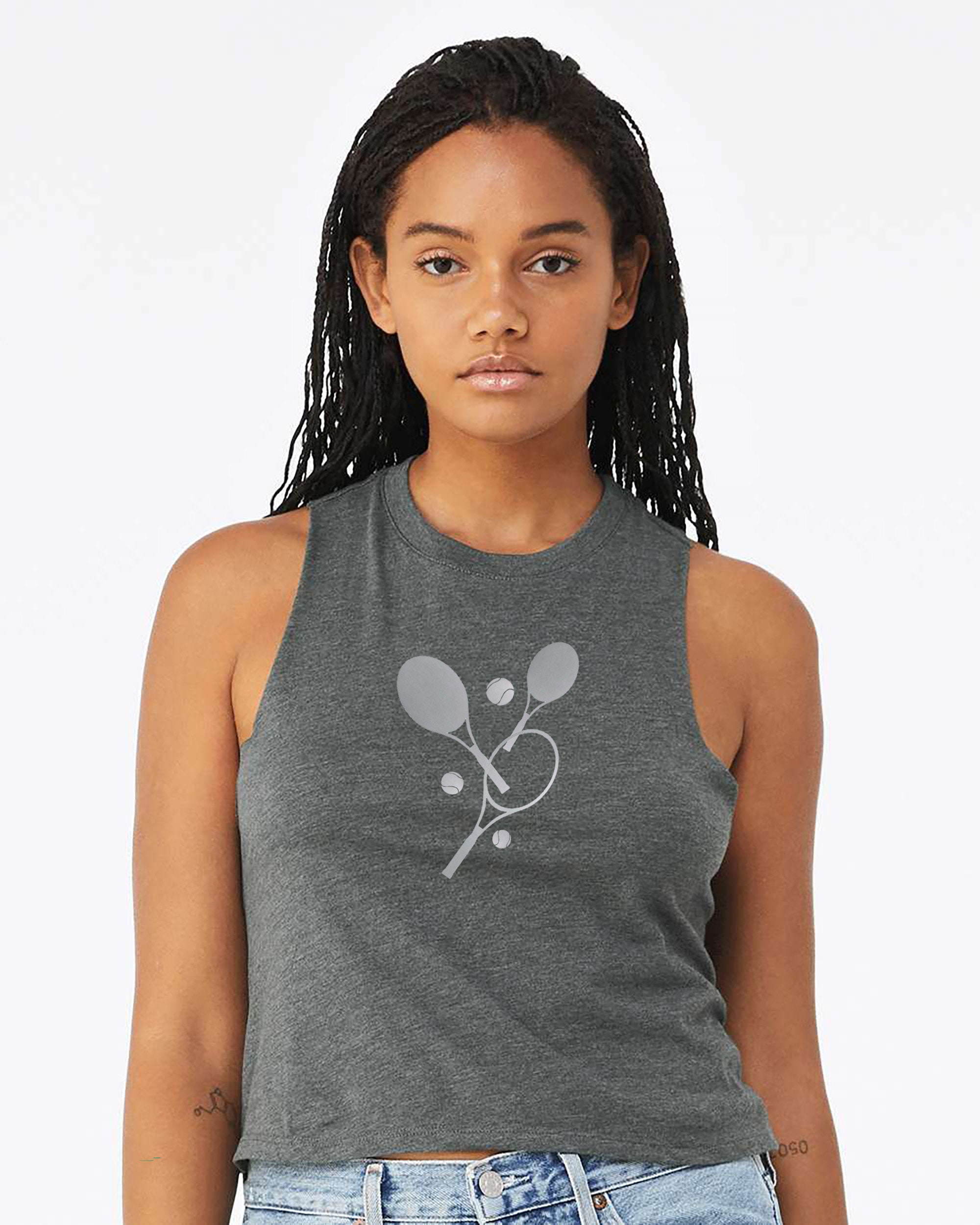 Tennis ribbed tshirt main image 1