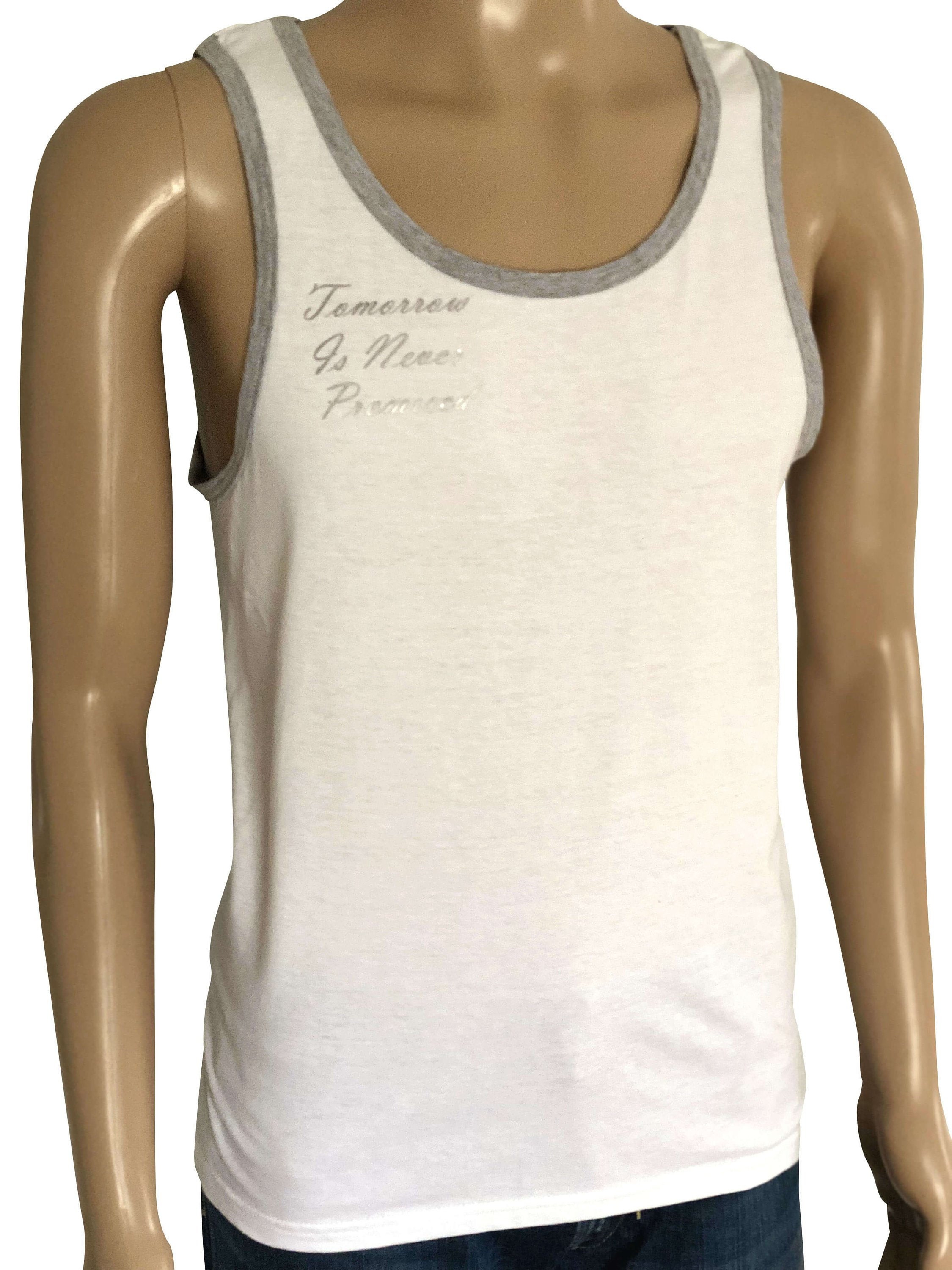 Tomorrow Is Never Promised Cotton Tank Top Muscle Tank Etsy