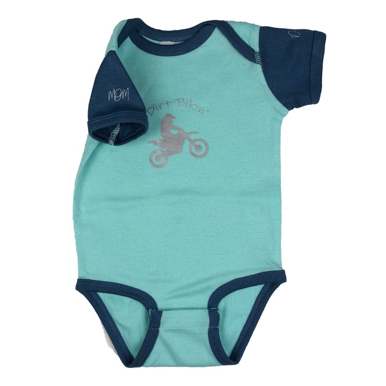 Dirt Bike Baby Onesie ® Baby Onesie ® Baby Shower Gift Dirt Etsy