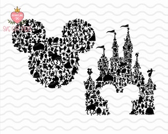 Download Disney silhouette | Etsy