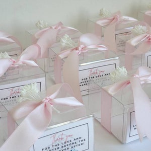 Bridal/ Baby Shower Macaroon Box Favors