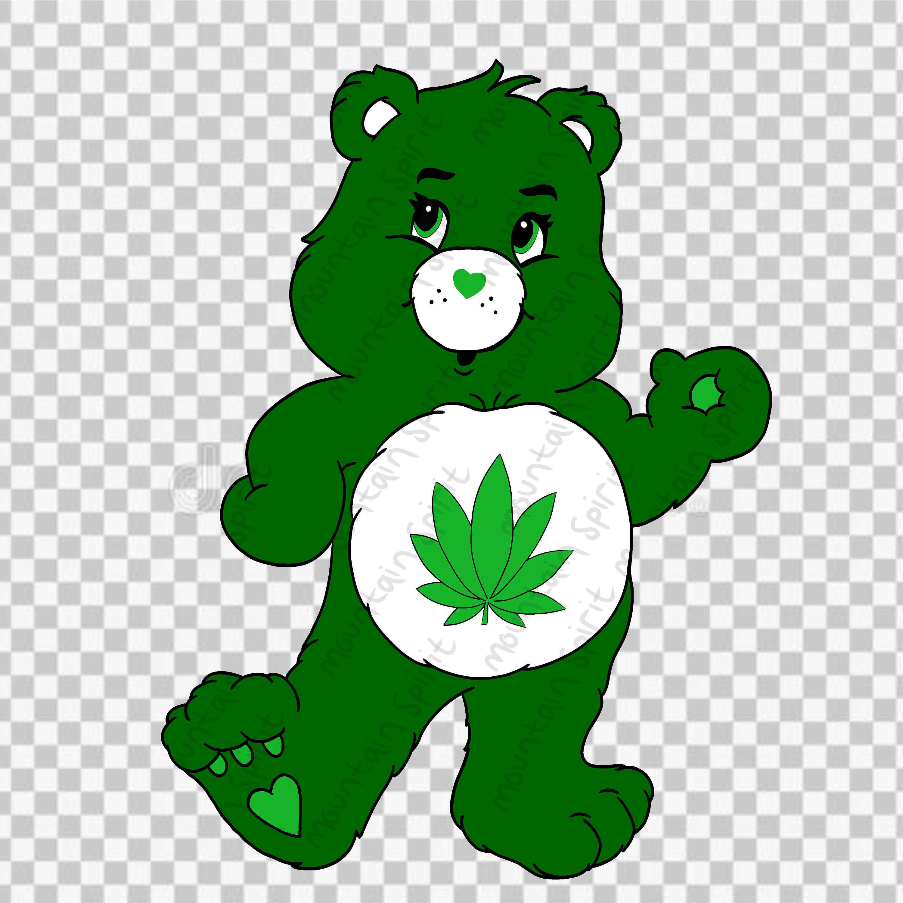 stoner care bear plush