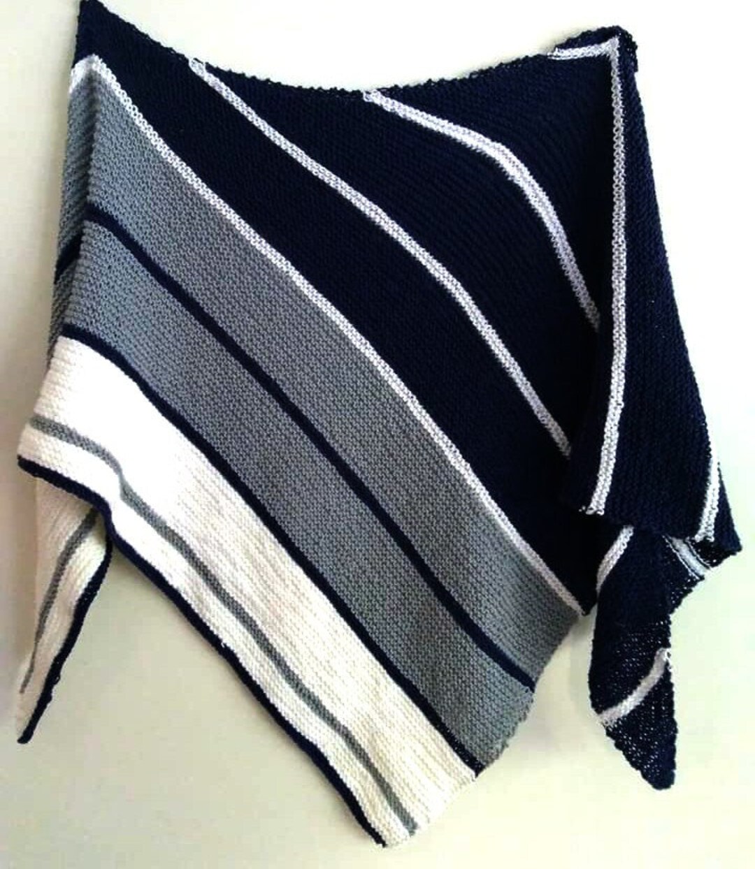 Show Your Stripes Shawl Knitting Pattern PDF - Etsy