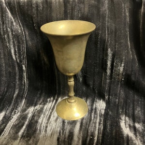 Chalice Vintage India 3.75 Inches made in the 1960s Silver Plated