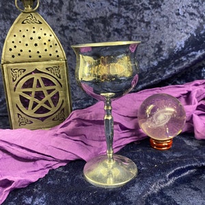 Chalice Vintage Silver Plated Spain 5.25&quot;