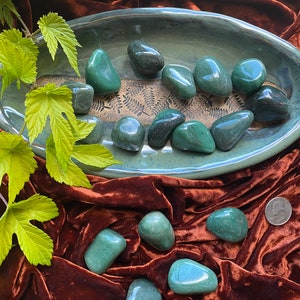Green Aventurine Tumbled Gemstone