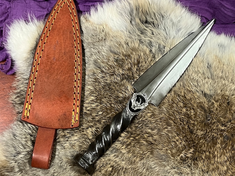 Athame Sahmain Bat Hand Forged Railroad Spike 10.5 Inches Heavy ...