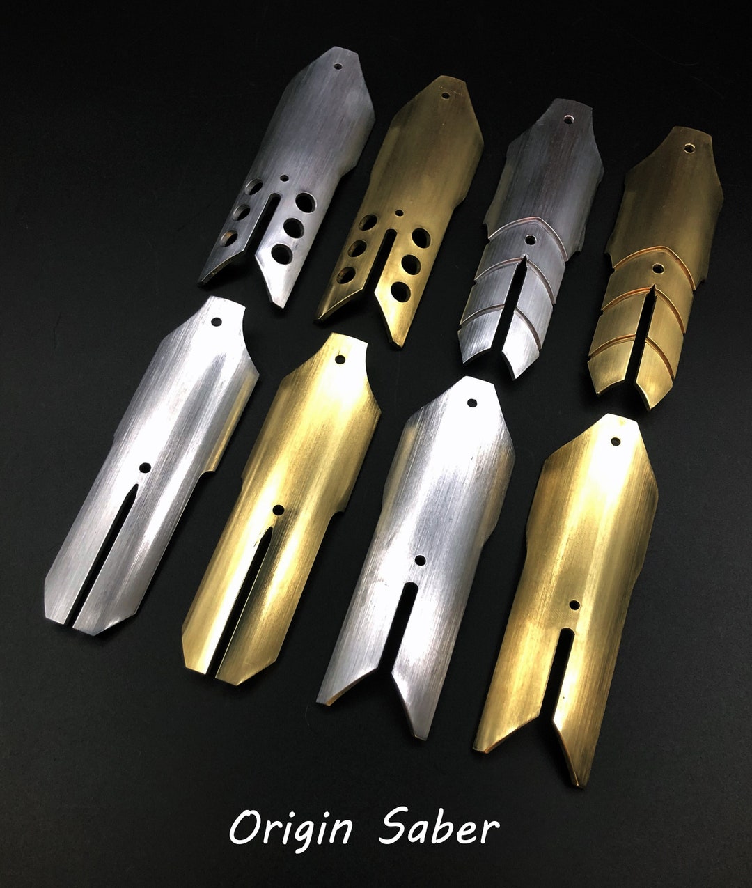 Custom Lightsaber, Lightsaber Accessory, Sidewinder Sabers, Custom Aluminum and Brass Emitter