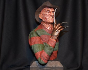 Freddy Krueger Horror Bust Painting commission